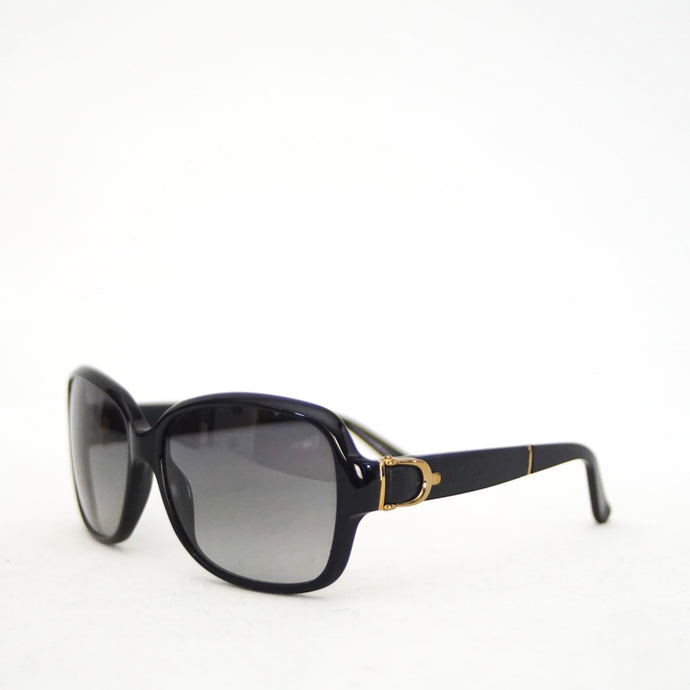 Gucci Black and Gold Sunglasses - Lou's Closet