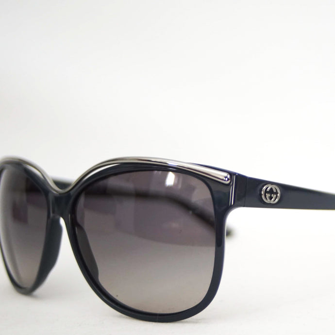 Gucci Navy Sunglasses - Lou's Closet