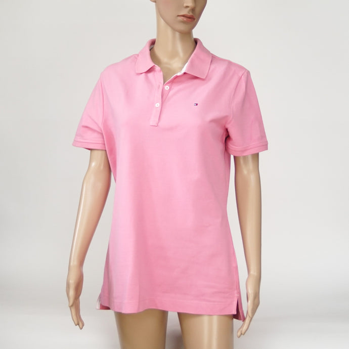 Tommy Hilfiger pink t-shirt in size L - Lou's Closet