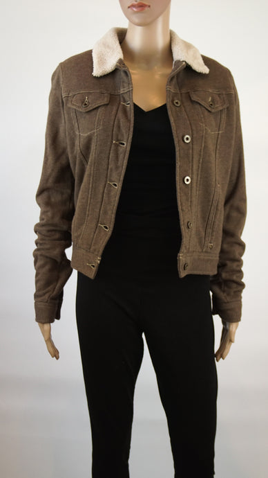 Polo Jeans brown jacket in size M - Lou's Closet