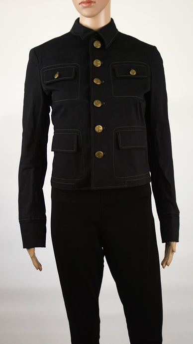 Ralph Lauren black jacket in size US 6 - Lou's Closet