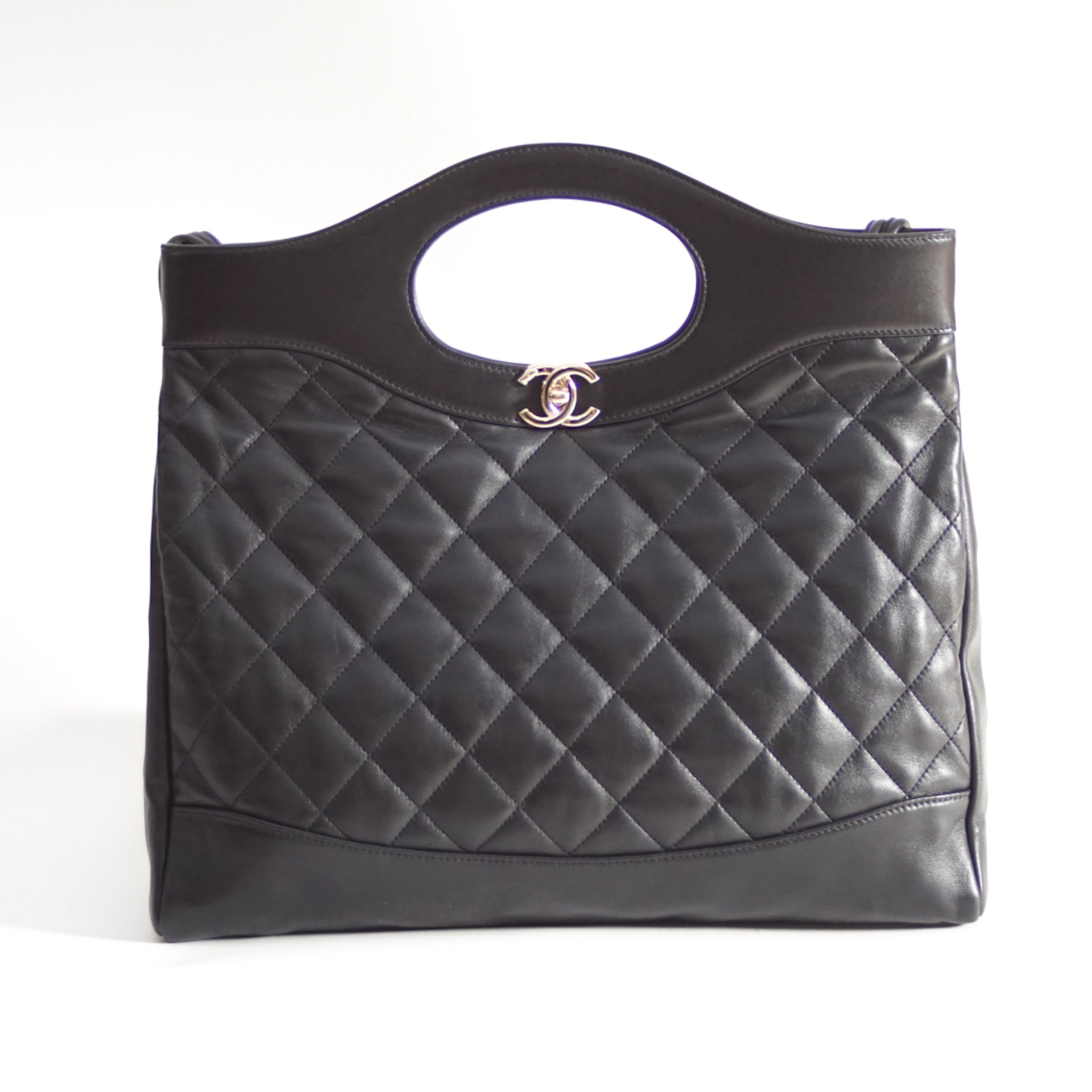 Chanel Cambon 31 Soft Large Calfskin Bag - Lou's Closet