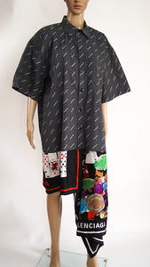 Balenciaga shirt dress in size 38 - Lou's Closet