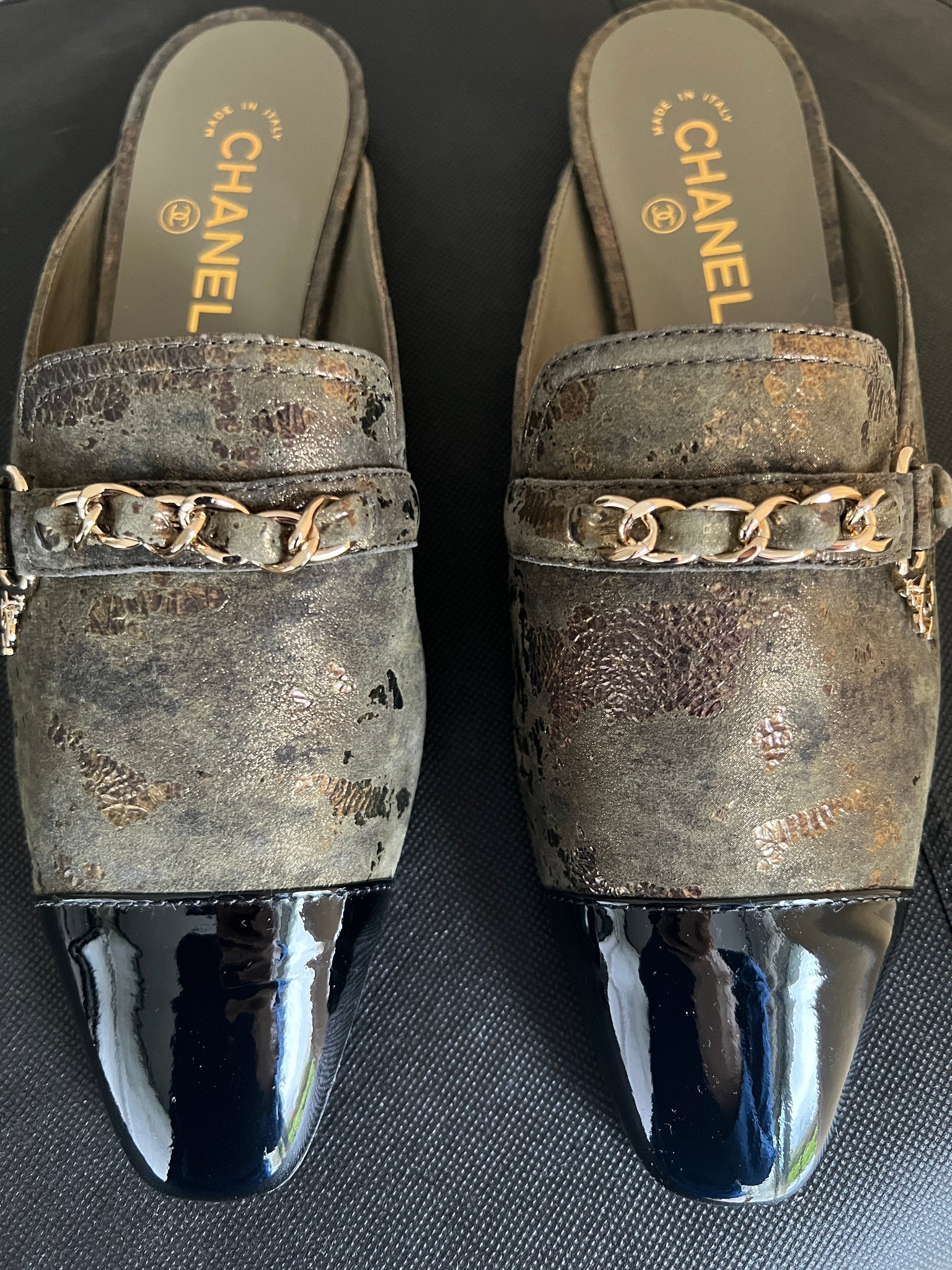 CHANEL, Shoes, Chanel Fur Mules New Never Worn