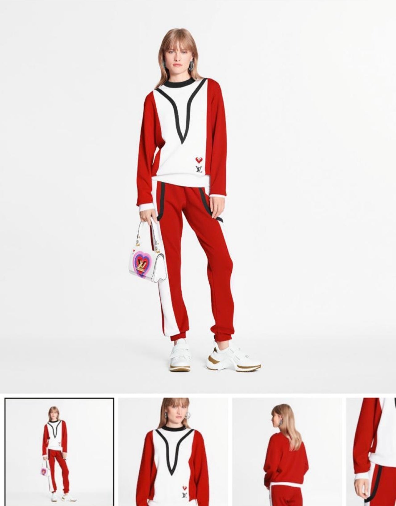 Louis Vuitton 2020 Pattern Print Sweatpants