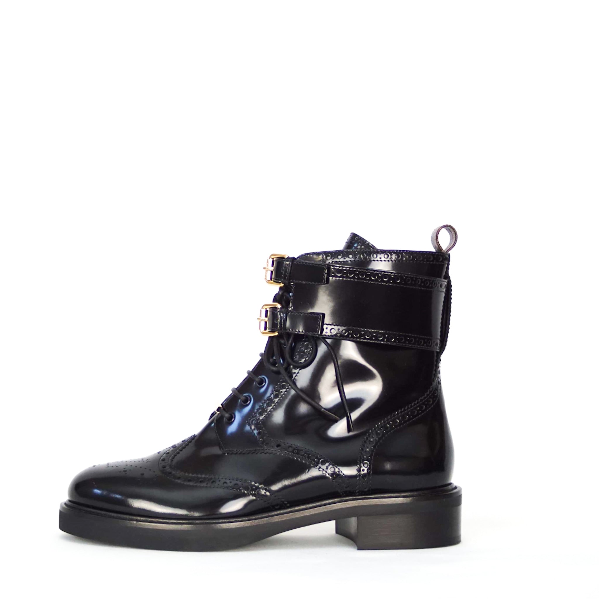 Louis Vuitton LV Boots Black Leather ref.967425 - Joli Closet