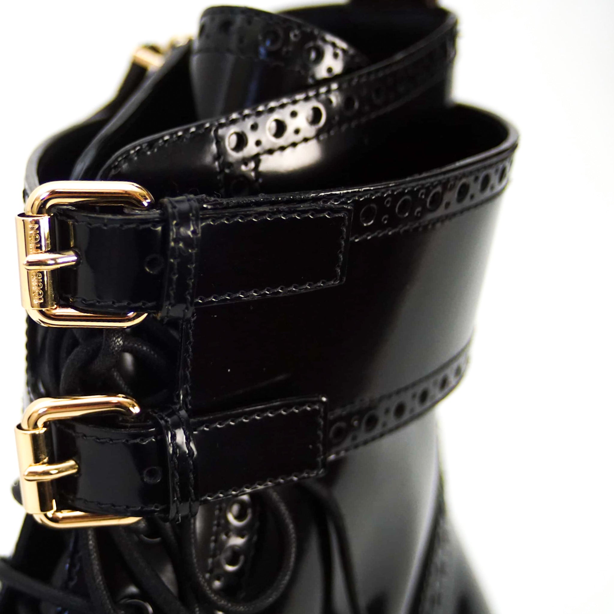 Louis Vuitton Olympia High Boot BLACK. Size 38.0