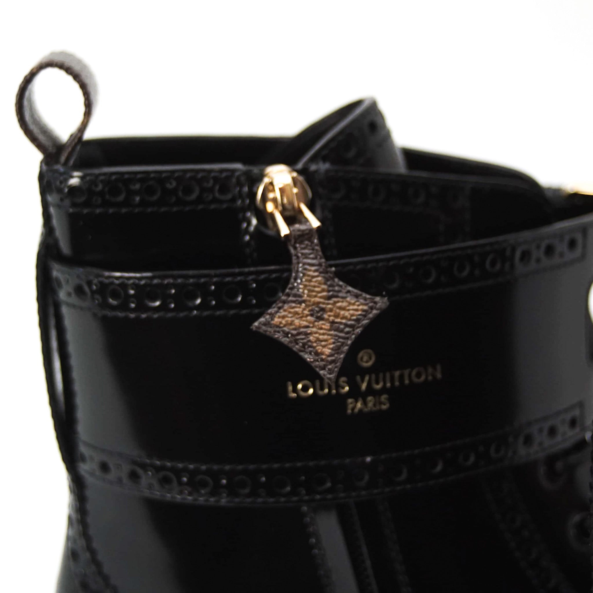 Louis Vuitton Polar Line Boots, Black, 41