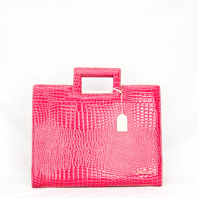 Sweet Leather Embossed Laptop Case - Lou's Closet